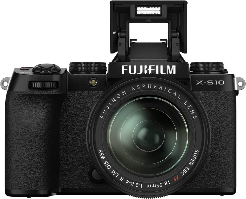 Fujifilm X-S10 Mirrorless Digital Camera XF18-55mm Lens Kit - Black