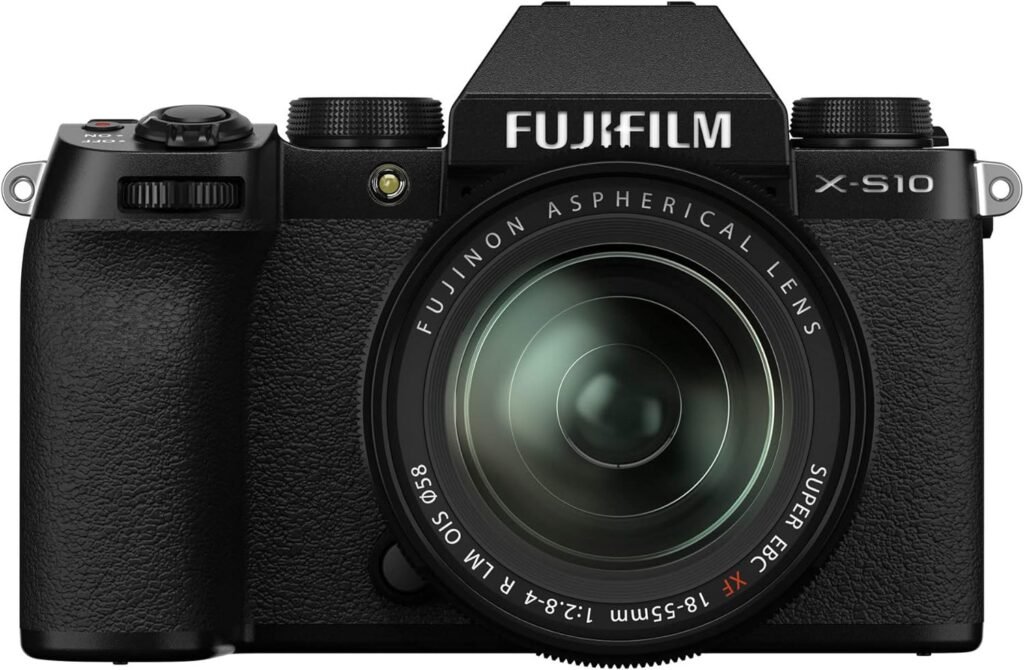 Fujifilm X-S10 Mirrorless Digital Camera XF18-55mm Lens Kit - Black