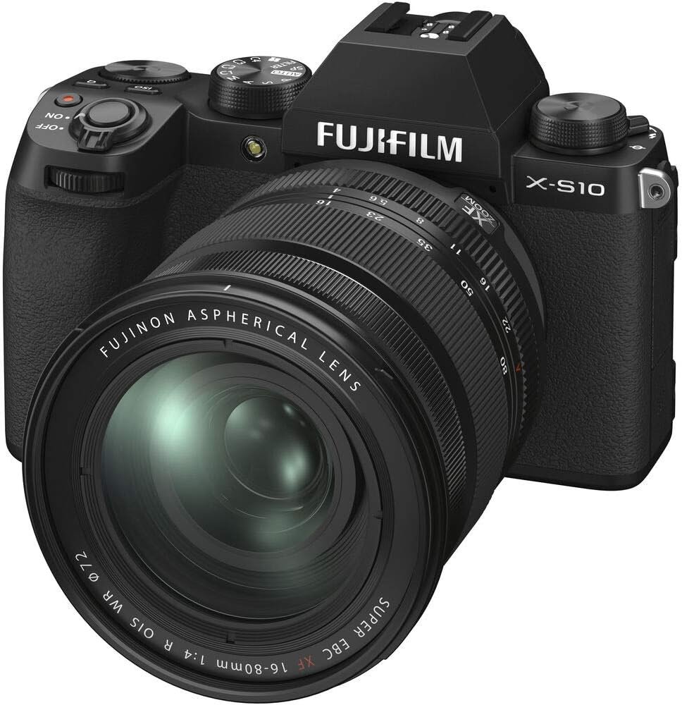 Fujifilm X-S10 Mirrorless Digital Camera XF18-55mm Lens Kit - Black