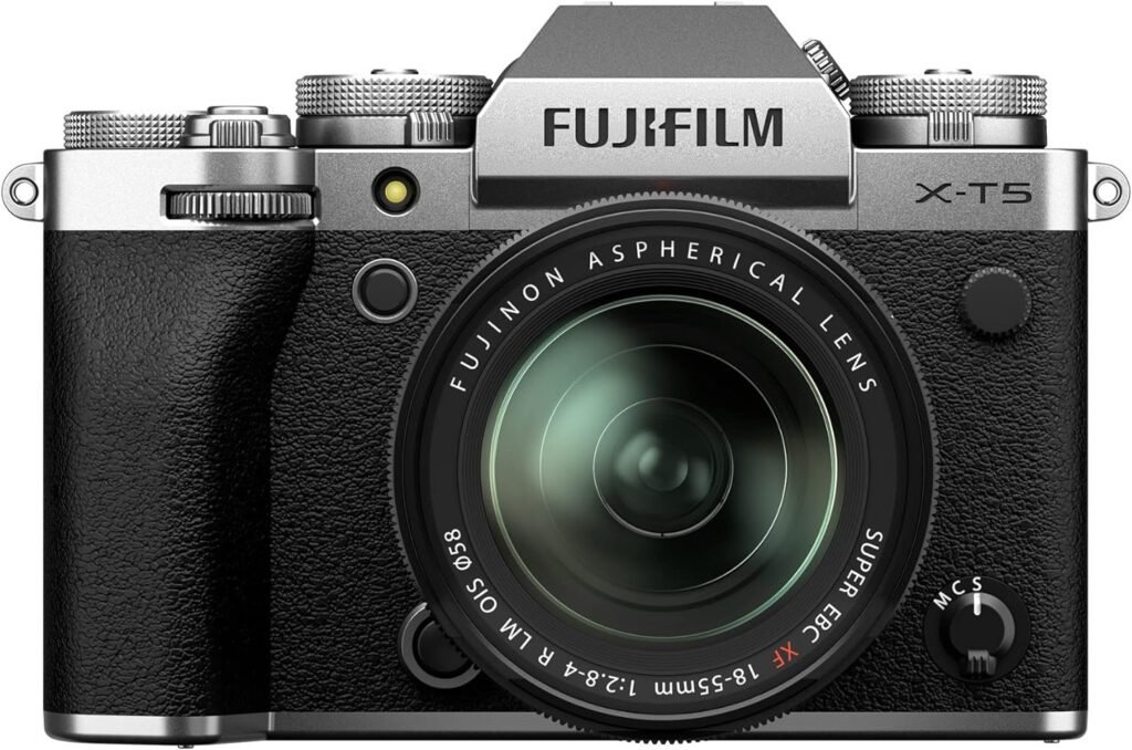 Fujifilm X-T5 Mirrorless Digital Camera XF18-55mm Lens Kit - Silver