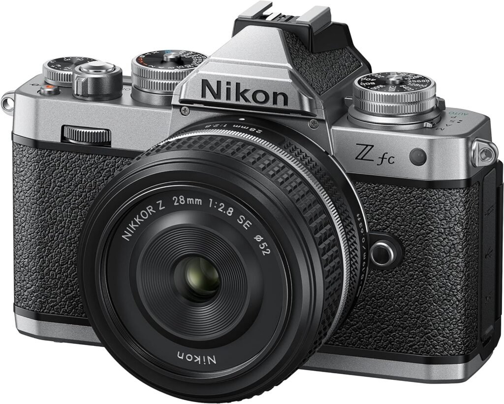 Nikon Z fc with Special Edition Prime Lens | Retro-inspired compact mirrorless stills/video camera with matching 28mm f/2.8 prime lens | Nikon USA Model