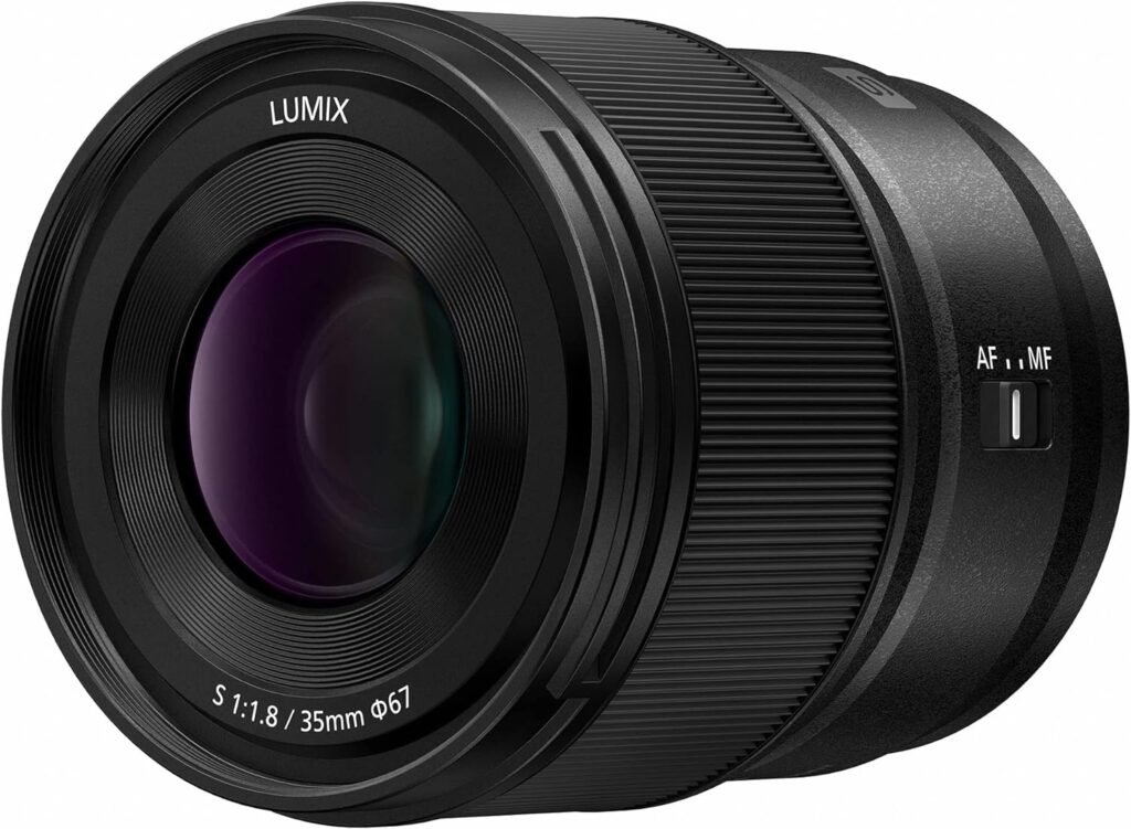 Panasonic LUMIX S5II Mirrorless Camera, 24.2MP Full Frame with Phase Hybrid AF, New Active I.S. Technology, Unlimited 4:2:2 10-bit Recording with 20-60mm F3.5-5.6 L Mount Lens - DC-S5M2KK Black