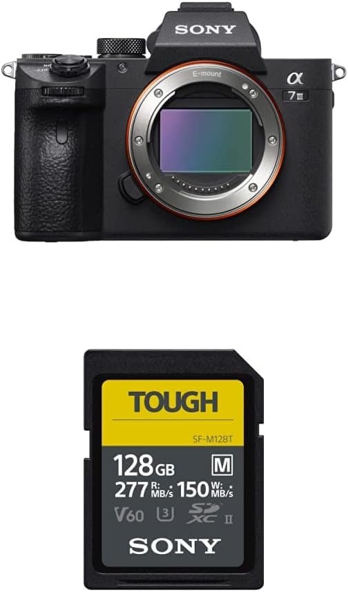 Sony a7 III (ILCEM3K/B) Full-frame Mirrorless Interchangeable-Lens Camera with 28-70mm Lens with 3-Inch LCD, Black