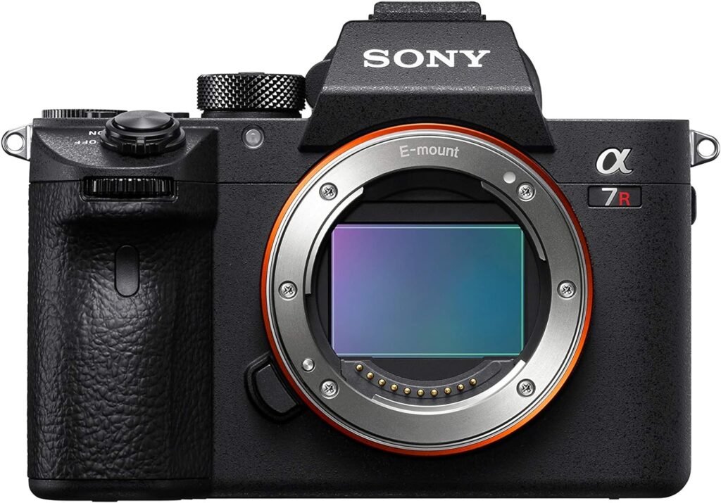 Sony Alpha 7R III Mirrorless Camera with 42.4MP Full-Frame High Resolution Sensor, Camera with Front End LSI Image Processor, 4K HDR Video and 3 LCD Screen Black