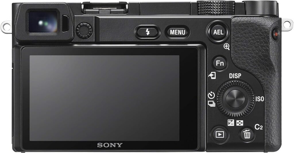 Sony Alpha A6100 Mirrorless Camera with 16-50mm and 55-210mm Zoom Lenses, ILCE6100Y/B, Black