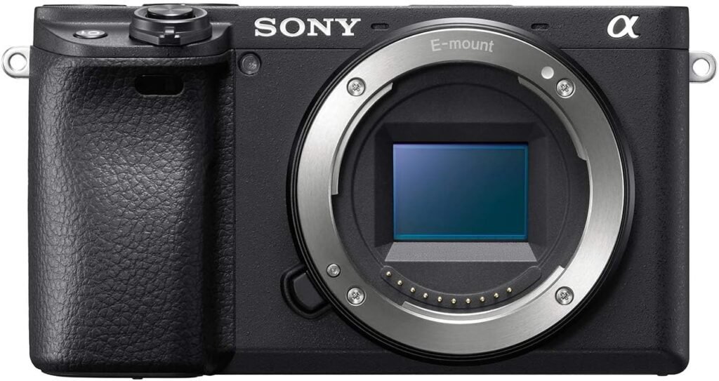 Sony Alpha a6400 Mirrorless Camera: Compact APS-C Interchangeable Lens Digital Camera with Real-Time Eye Auto Focus, 4K Video  Flip Up Touchscreen - E Mount Compatible Cameras - ILCE-6400/B Body