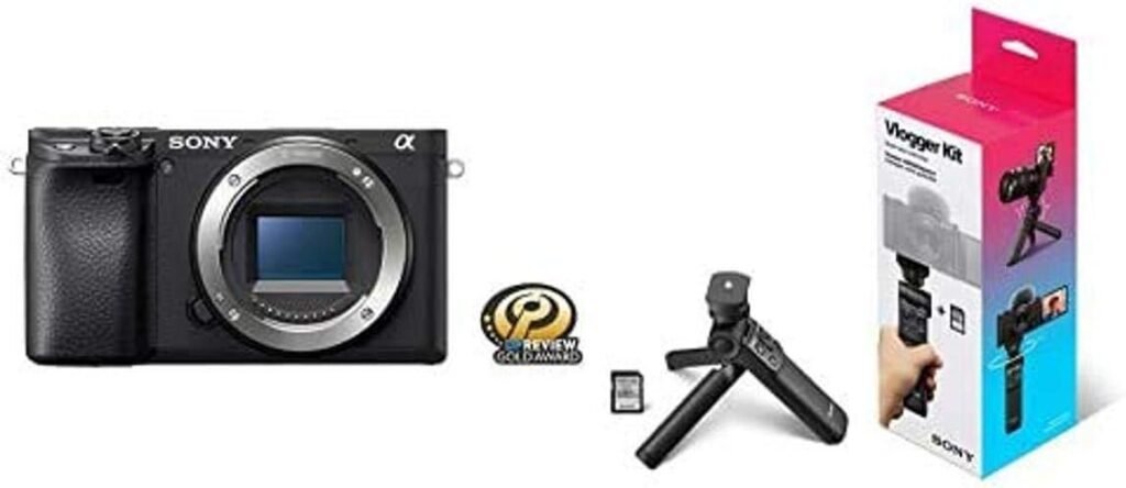 Sony Alpha a6400 Mirrorless Camera: Compact APS-C Interchangeable Lens Digital Camera with Real-Time Eye Auto Focus, 4K Video  Flip Up Touchscreen - E Mount Compatible Cameras - ILCE-6400/B Body