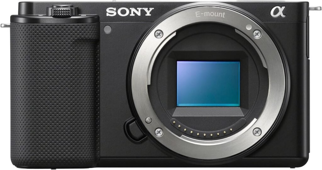 Sony Alpha ZV-E10 - APS-C Interchangeable Lens Mirrorless Vlog Camera - Black