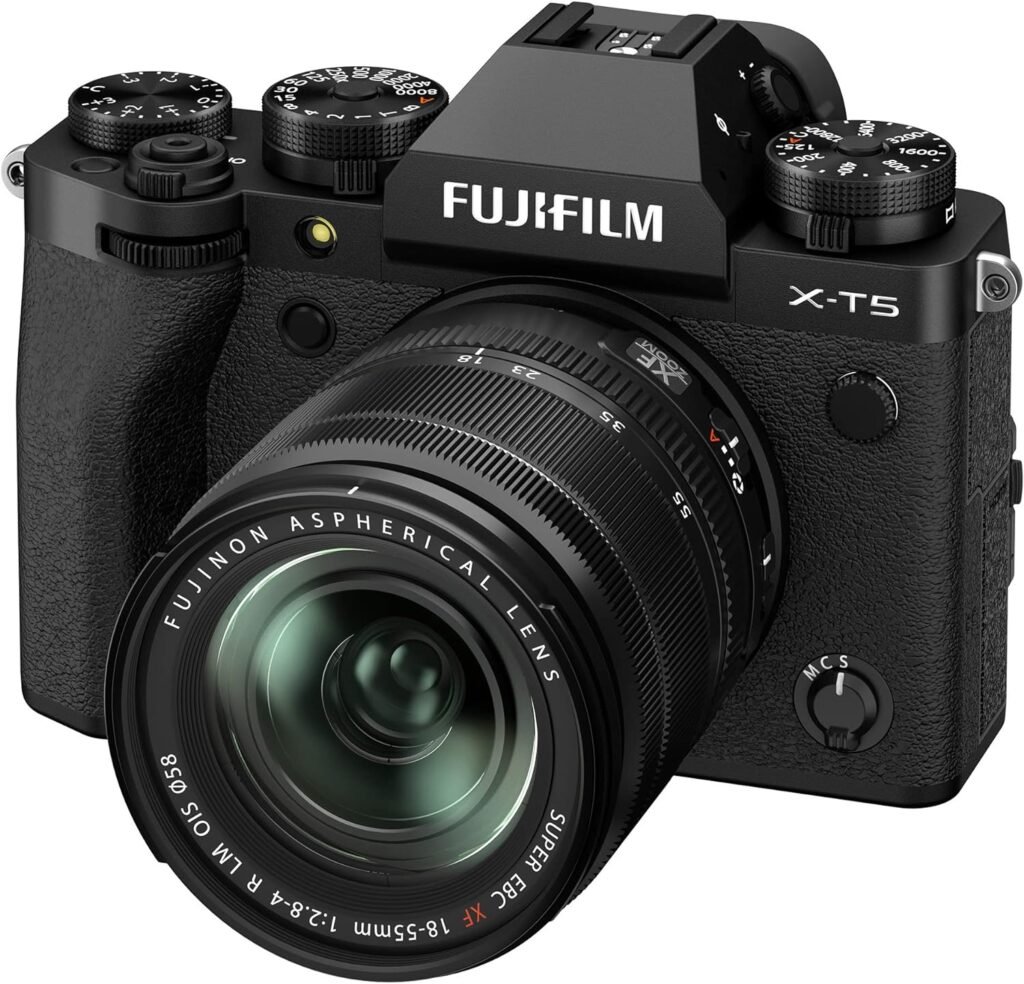 Fujifilm X-T5 Mirrorless Digital Camera XF16-80mm Lens Kit - Black