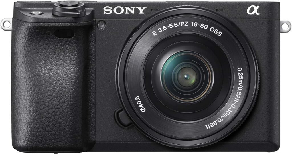 Sony Alpha a6400 Mirrorless Camera: Compact APS-C Interchangeable Lens Digital Camera with Real-Time Eye Auto Focus, 4K Video, Flip Screen  18-135mm - E Mount Compatible Cameras ILCE-6400M/B