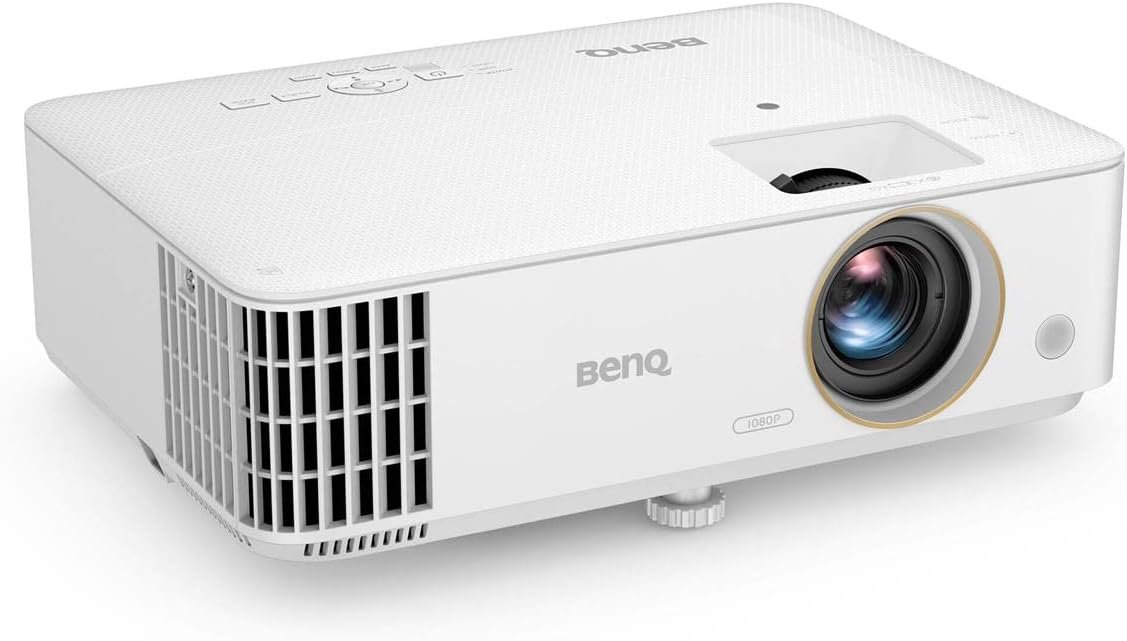 BenQ TH685P 1080p Gaming Projector - 4K HDR Support - 120hz Refresh Rate - 3500 ANSI Lumens - 8.3ms Low Latency - Enhanced Game Mode - 3 Year Industry Leading Warranty