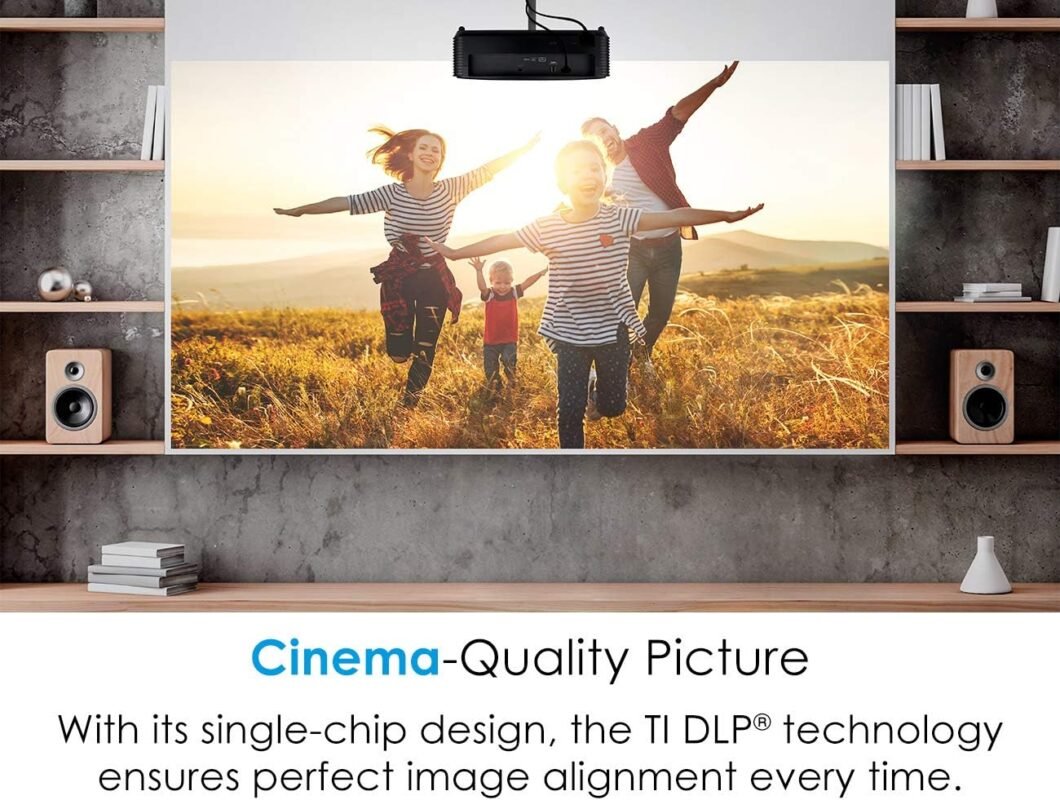 Optoma HD146X High Performance Projector for Movies  Gaming | Bright 3600 Lumens | DLP Single Chip Design | Enhanced Gaming Mode 16ms Response Time