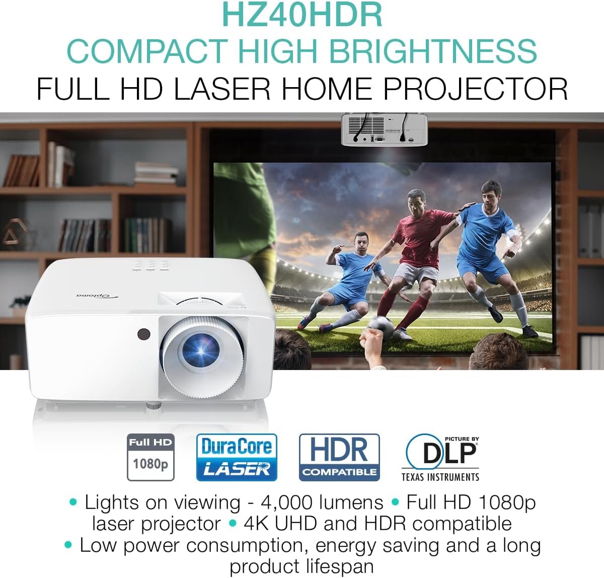 Optoma HZ40HDR Projector Review