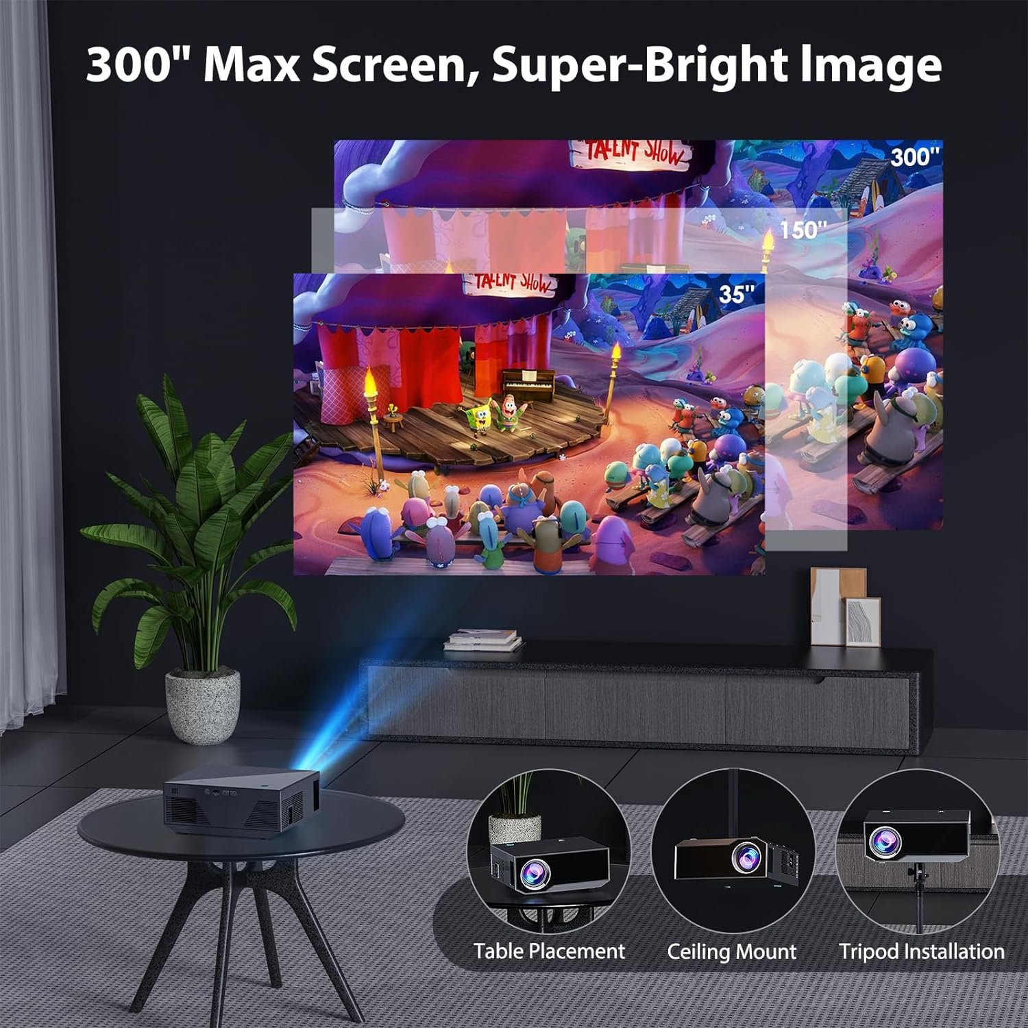 1080P Native Full HD Projector Review