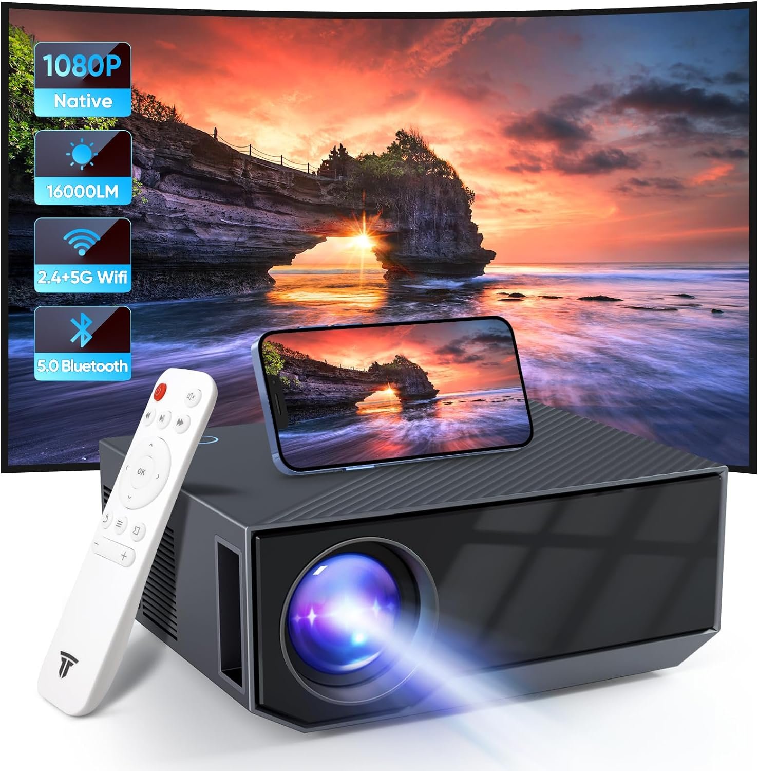 WiFi Bluetooth Projector Review