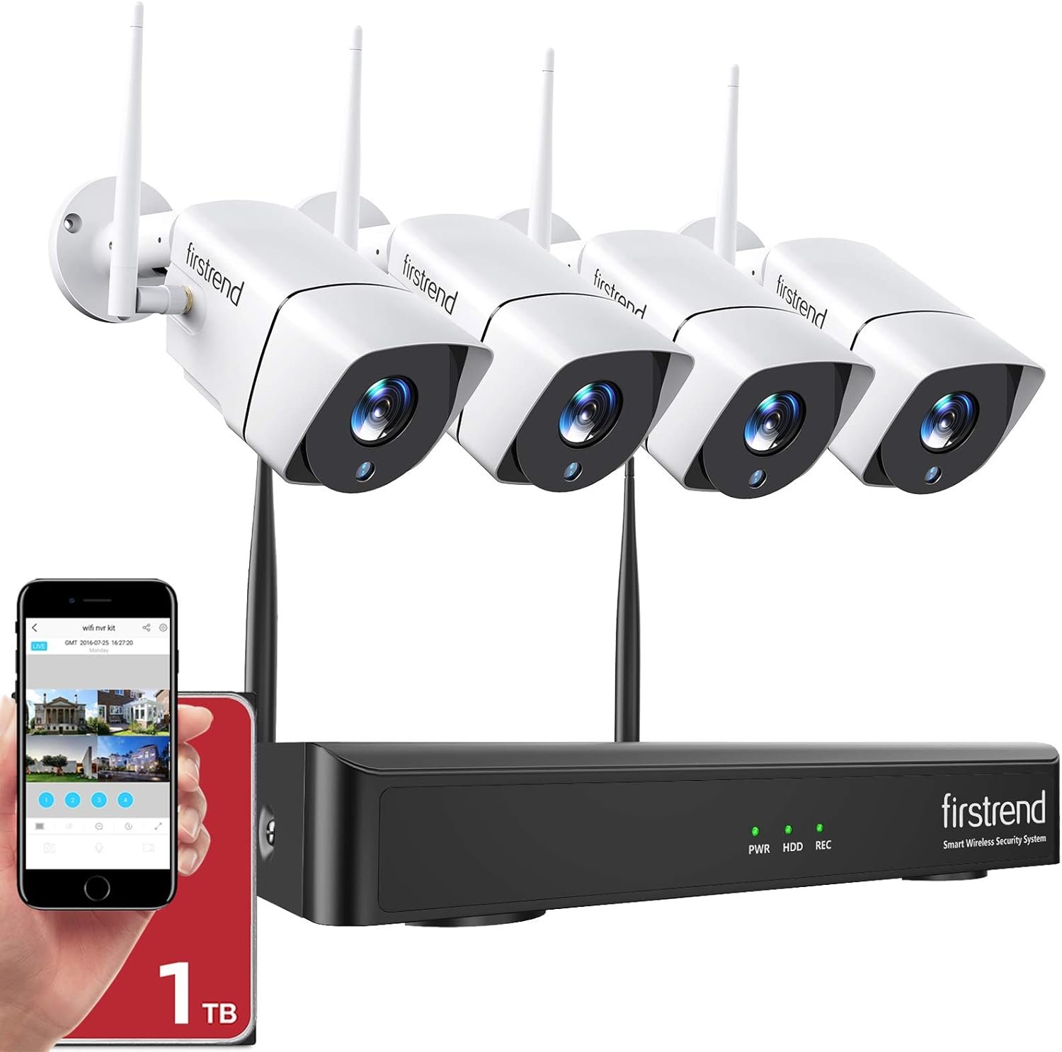 Firstrend Security Camera System Wireless Review