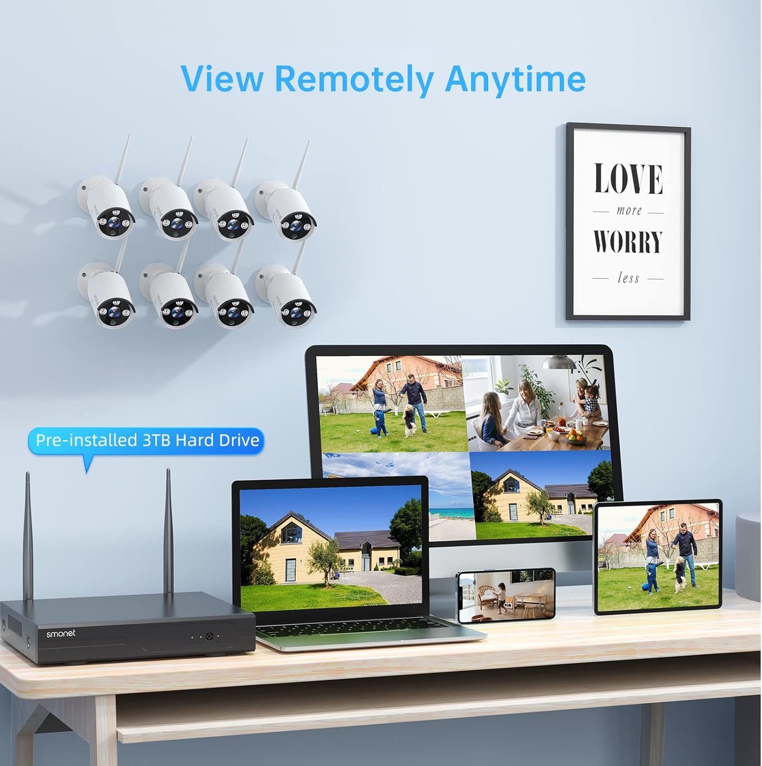 SMONET Wireless Security Camera System Review